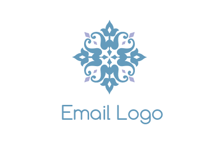 floral ornament logo