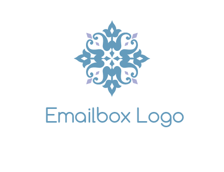 floral ornament logo