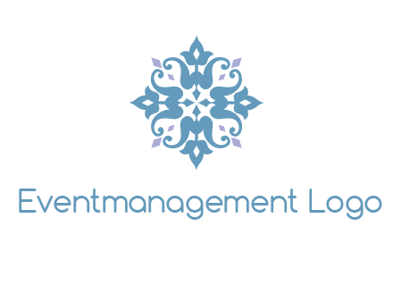 floral ornament logo
