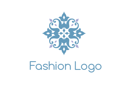 floral ornament logo