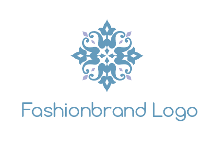 floral ornament logo