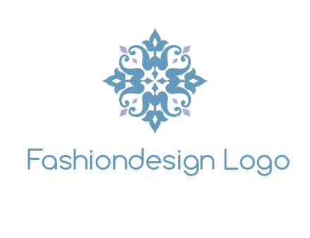 floral ornament logo