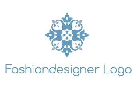 floral ornament logo