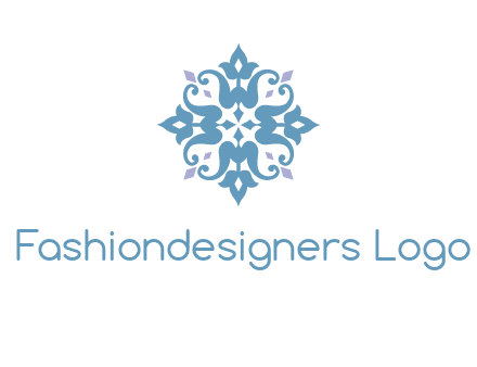floral ornament logo