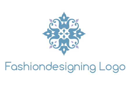 floral ornament logo