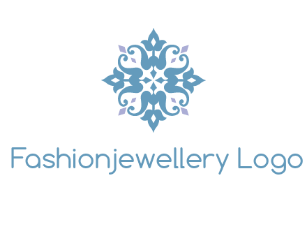 floral ornament logo