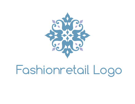 floral ornament logo