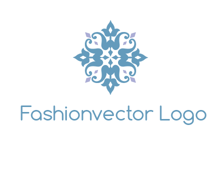 floral ornament logo