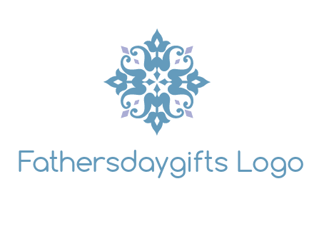 floral ornament logo