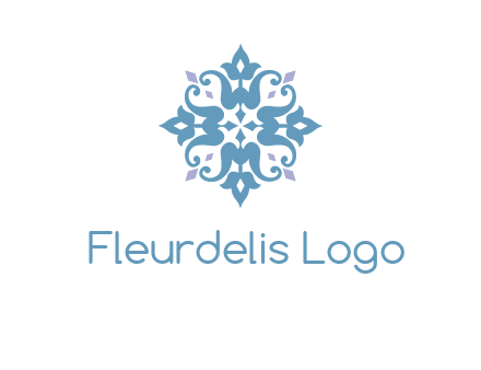 floral ornament logo