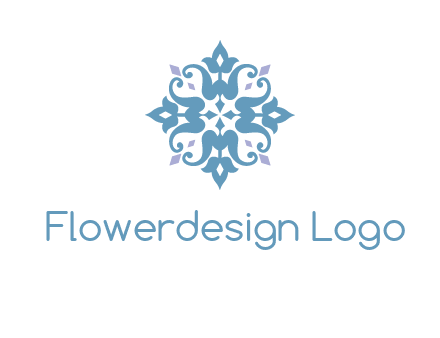 floral ornament logo