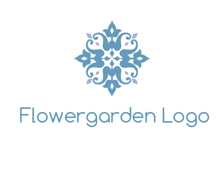 floral ornament logo