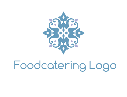 floral ornament logo