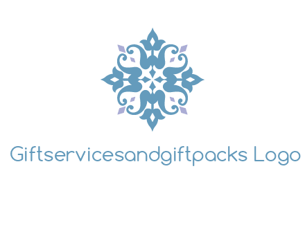 floral ornament logo