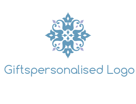 floral ornament logo