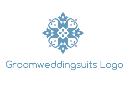 floral ornament logo
