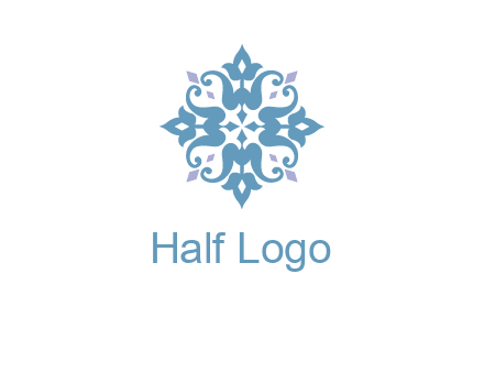 floral ornament logo