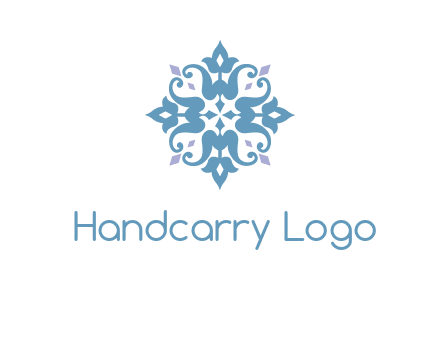 floral ornament logo