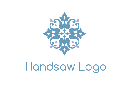floral ornament logo