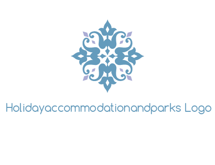 floral ornament logo