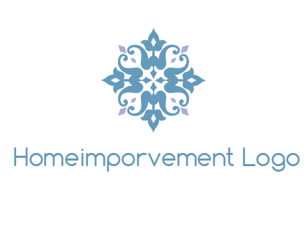 floral ornament logo