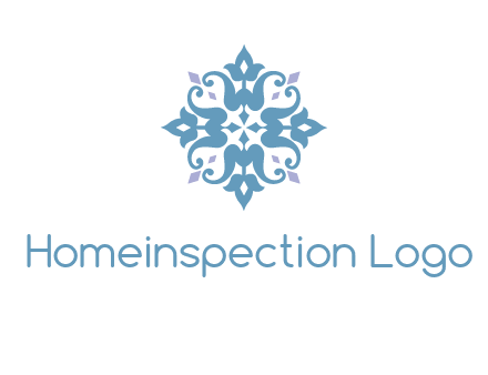 floral ornament logo