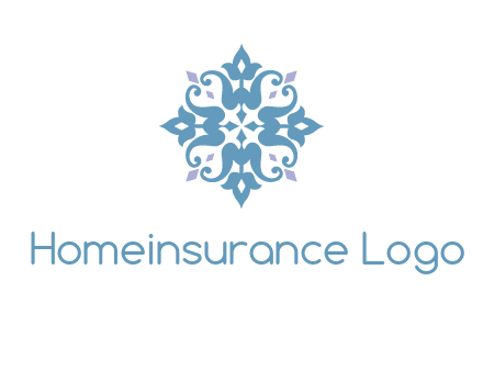 floral ornament logo