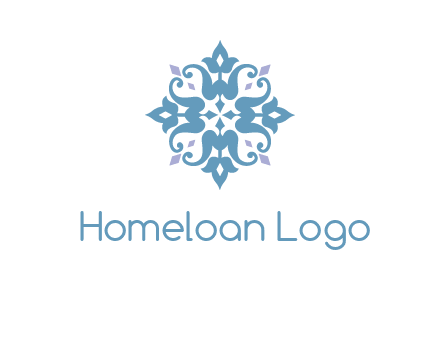 floral ornament logo