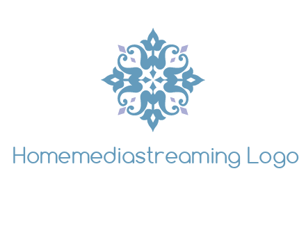 floral ornament logo
