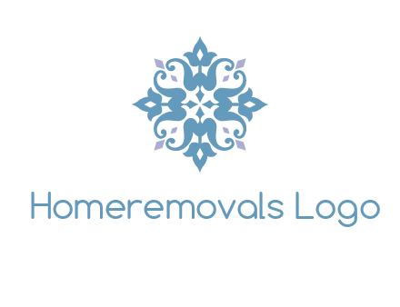 floral ornament logo