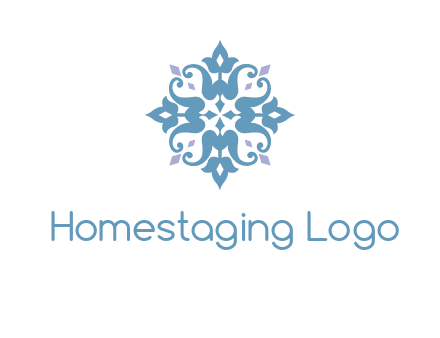 floral ornament logo