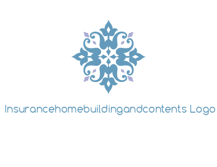 floral ornament logo