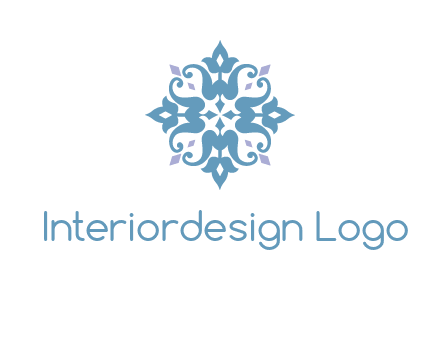 floral ornament logo