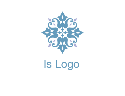 floral ornament logo