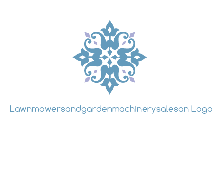 floral ornament logo