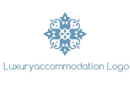 floral ornament logo