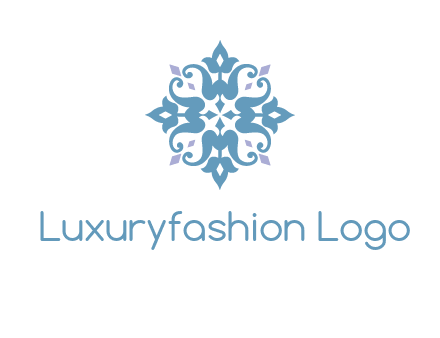 floral ornament logo