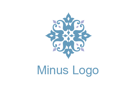 floral ornament logo