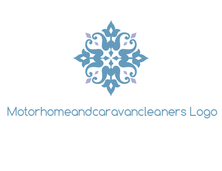 floral ornament logo