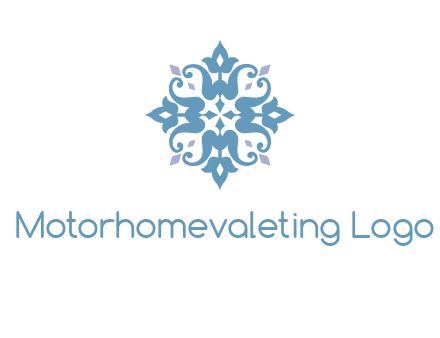 floral ornament logo
