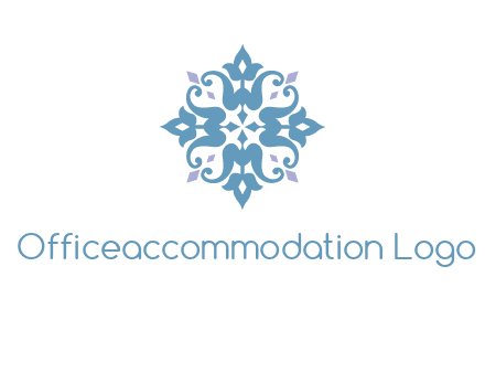 floral ornament logo