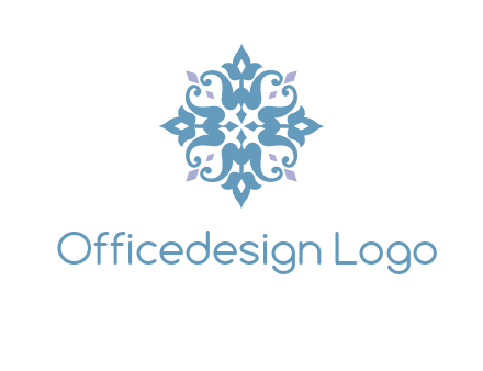 floral ornament logo