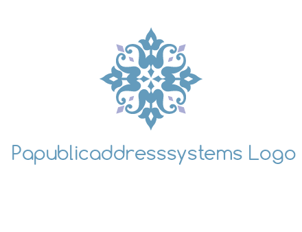 floral ornament logo