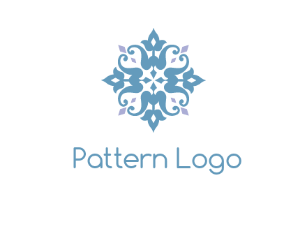 floral ornament logo