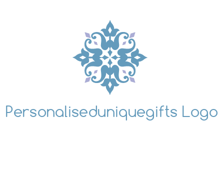 floral ornament logo