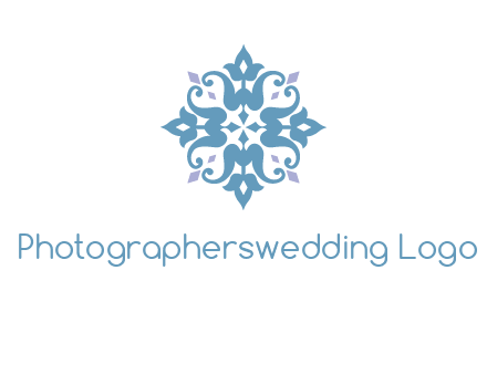 floral ornament logo