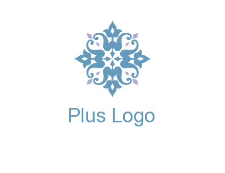 floral ornament logo