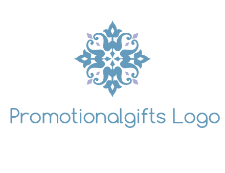 floral ornament logo