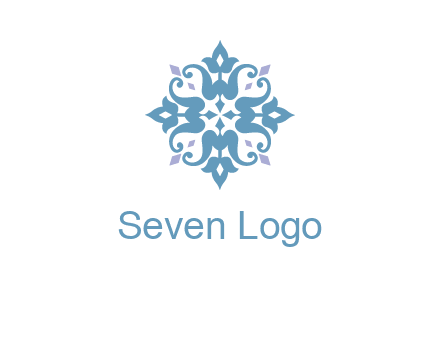 floral ornament logo