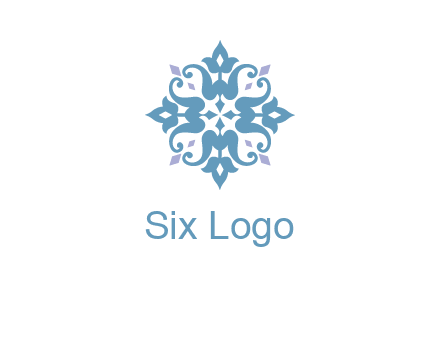 floral ornament logo